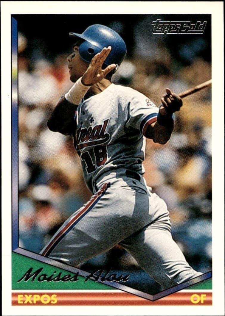 1994 Topps Moises Alou #50 trading card