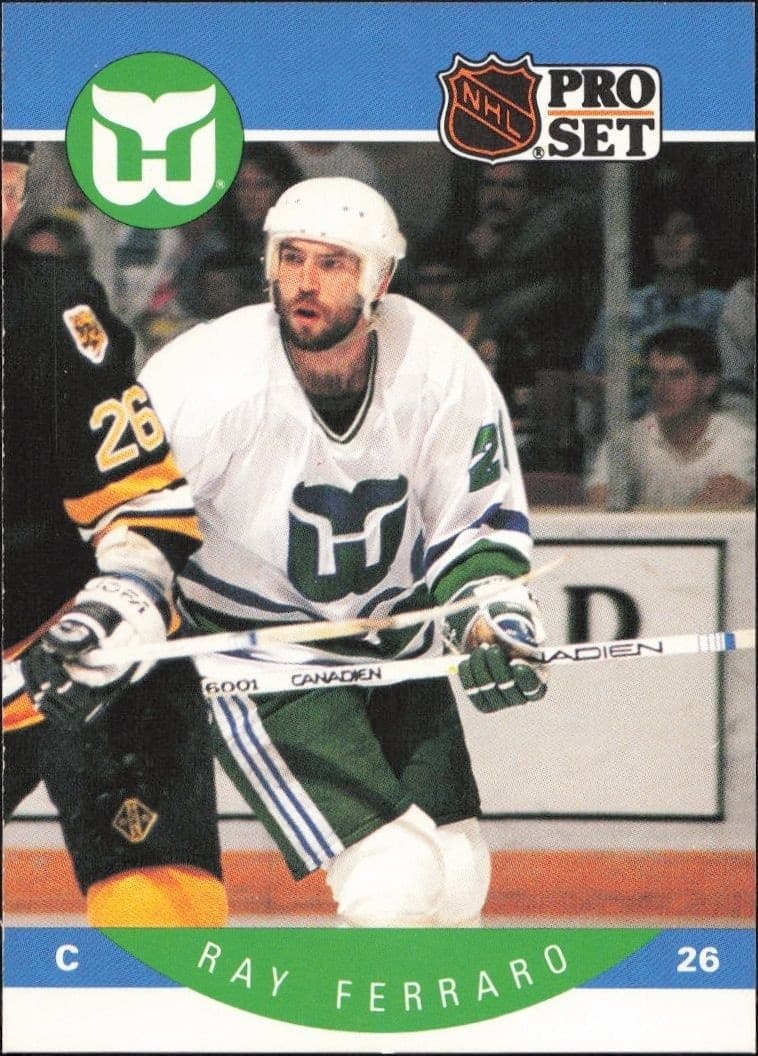 1990-91 Pro-Set Ray Ferraro #104 trading card