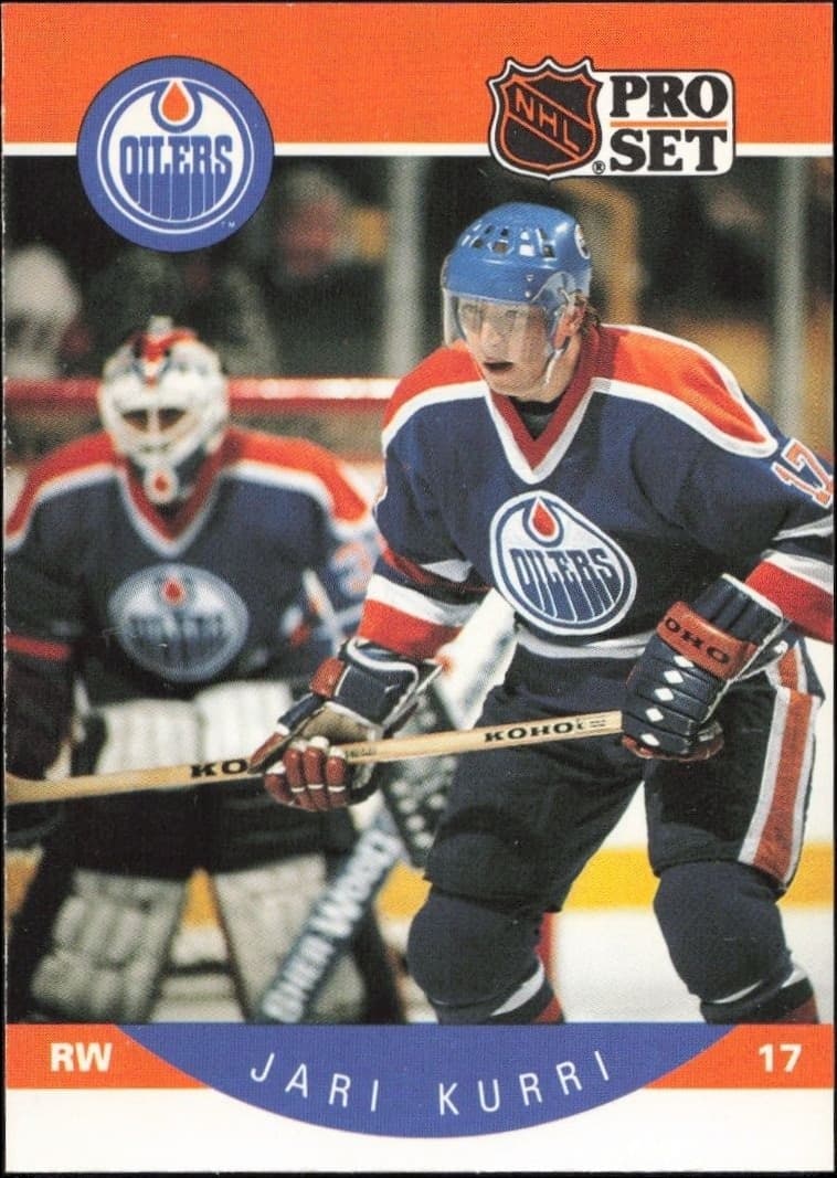 1990-91 Pro-Set Jari Kurri #87 trading card