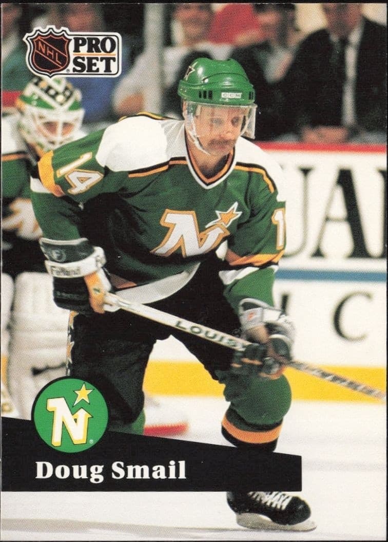 1991-92 Pro Set Doug Smail #117 hockey trading card front