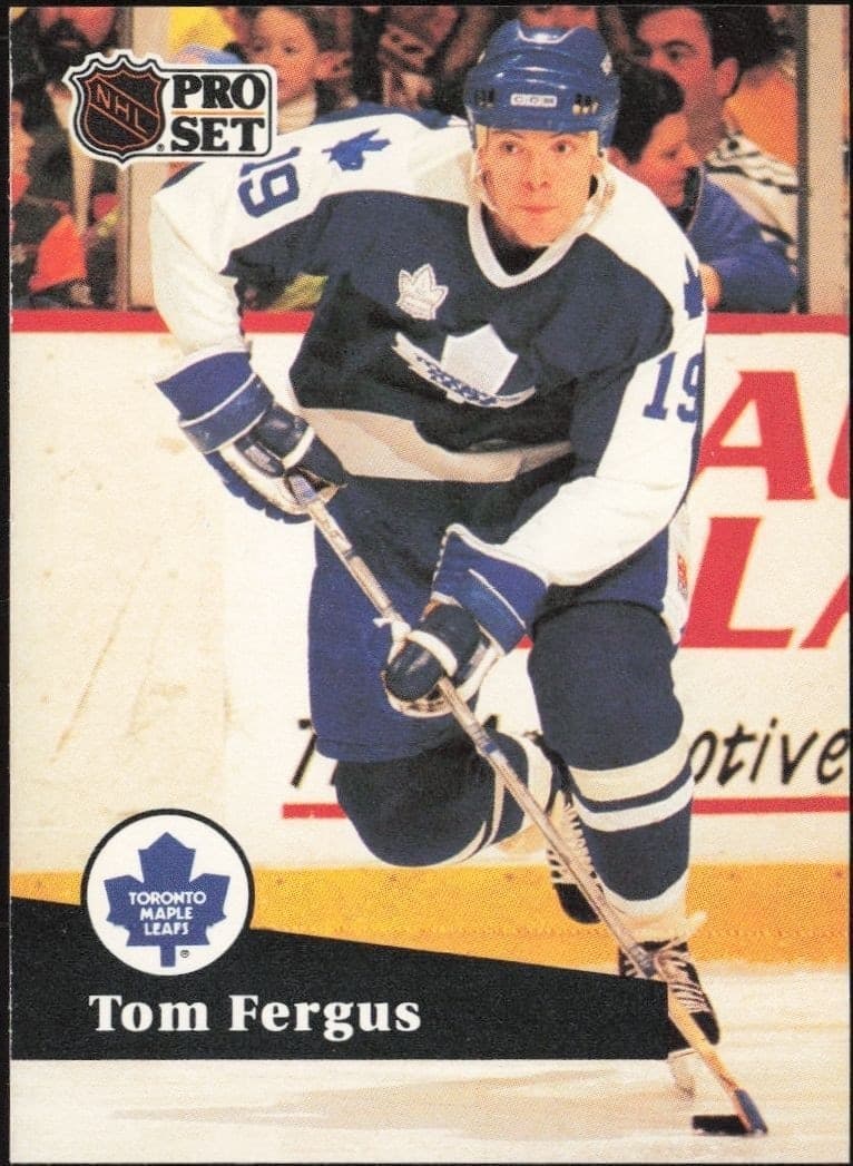 1991-92 Pro Set Tom Fergus #234 hockey trading card front