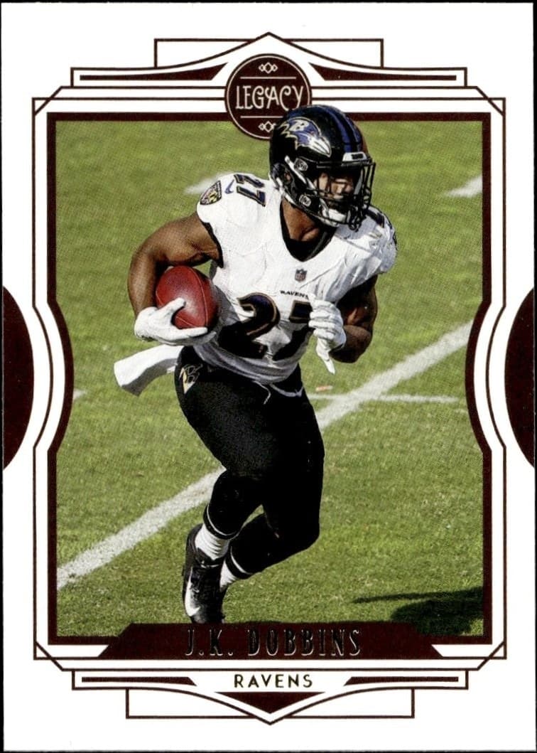 2021 Panini J.K. Dobbins #16 trading card