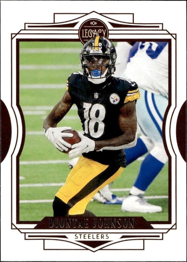 2021 Panini Diontae Johnson #24 trading card