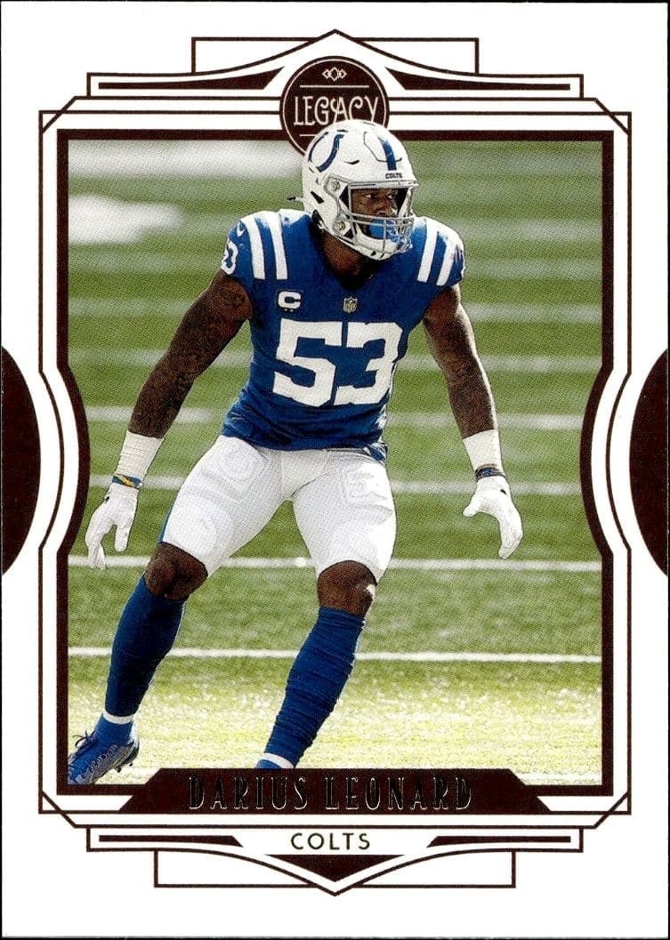 2021 Panini Darius Leonard #74 trading card