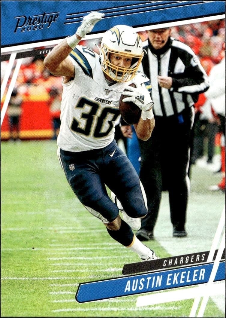 2020 Panini Austin Ekeler #53 trading card