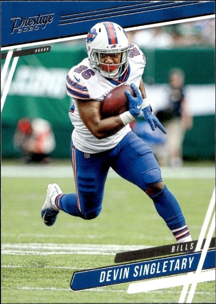 2020 Panini Devin Singletary #25 trading card