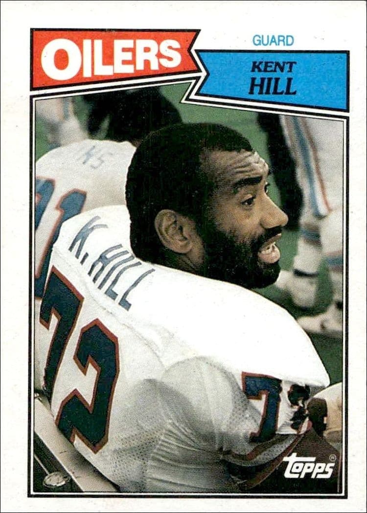 1987 Topps Kent Hill #312 trading card