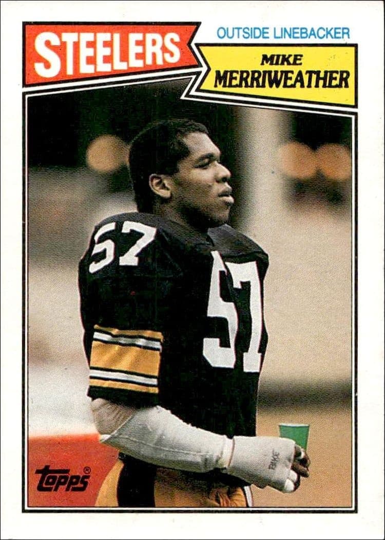 1987 Topps Mike Merriweather #291 trading card