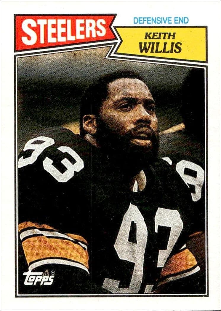 1987 Topps Keith Willis #290 trading card