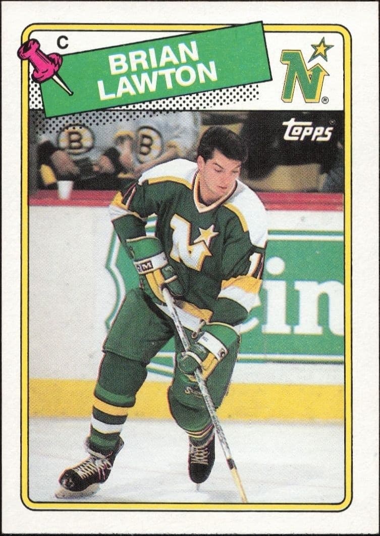 1988-89 Topps Brian Lawton #20 trading card