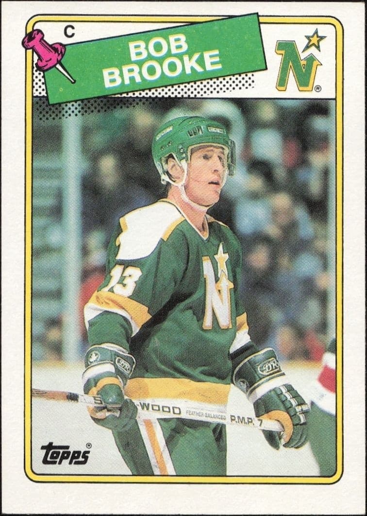 1988-89 Topps Bob Brooke #61 trading card