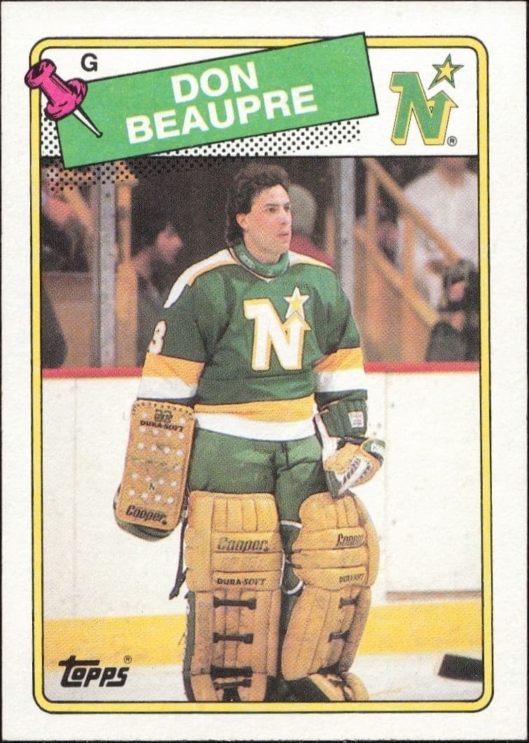 1988-89 Topps Don Beaupre #42 trading card