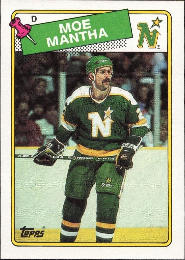 1988-89 Topps Moe Mantha #30 trading card