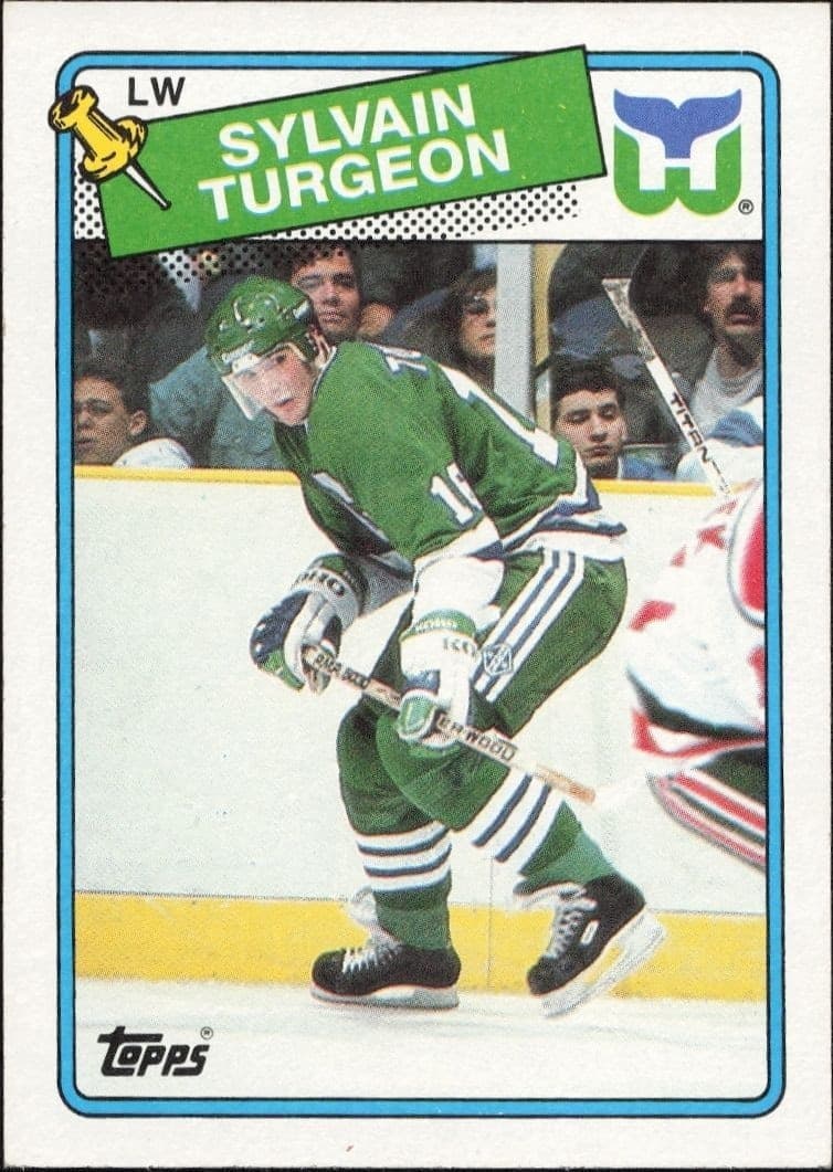 1988-89 Topps Sylvain Turgeon #24 trading card