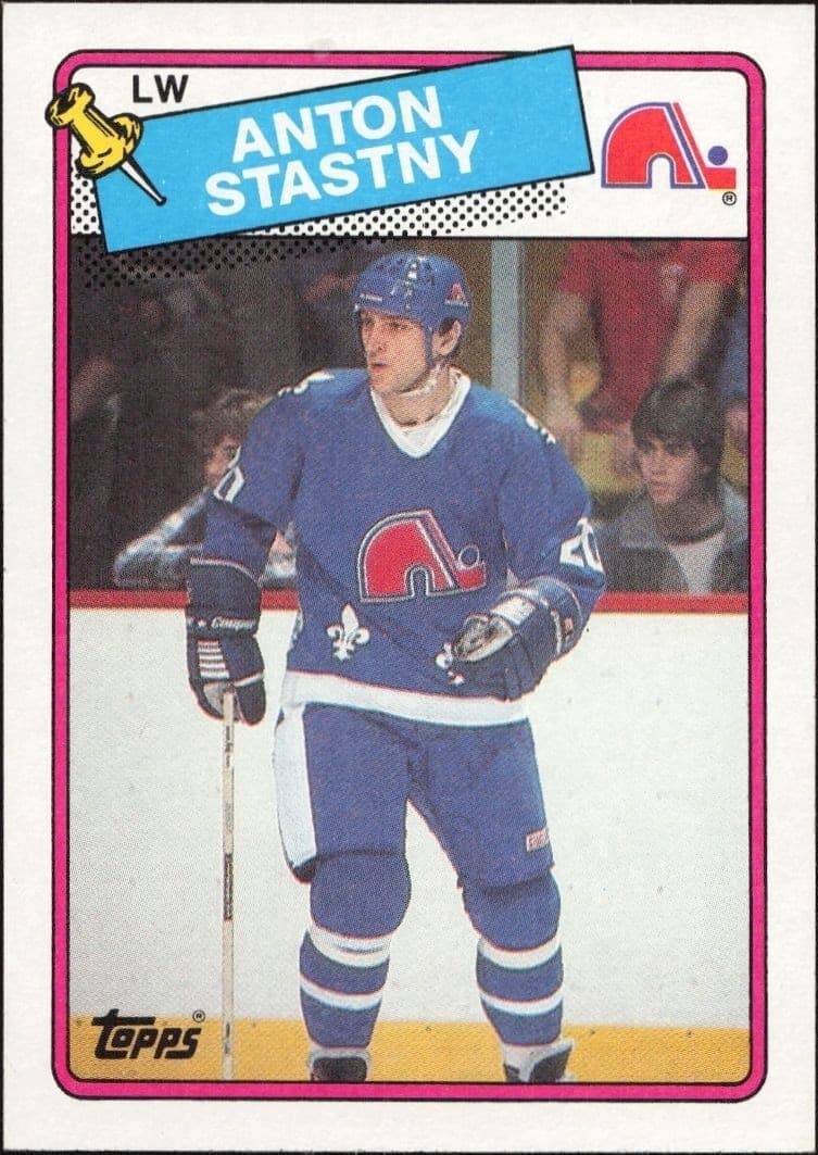 1988-89 Topps Anton Stastny #98 trading card