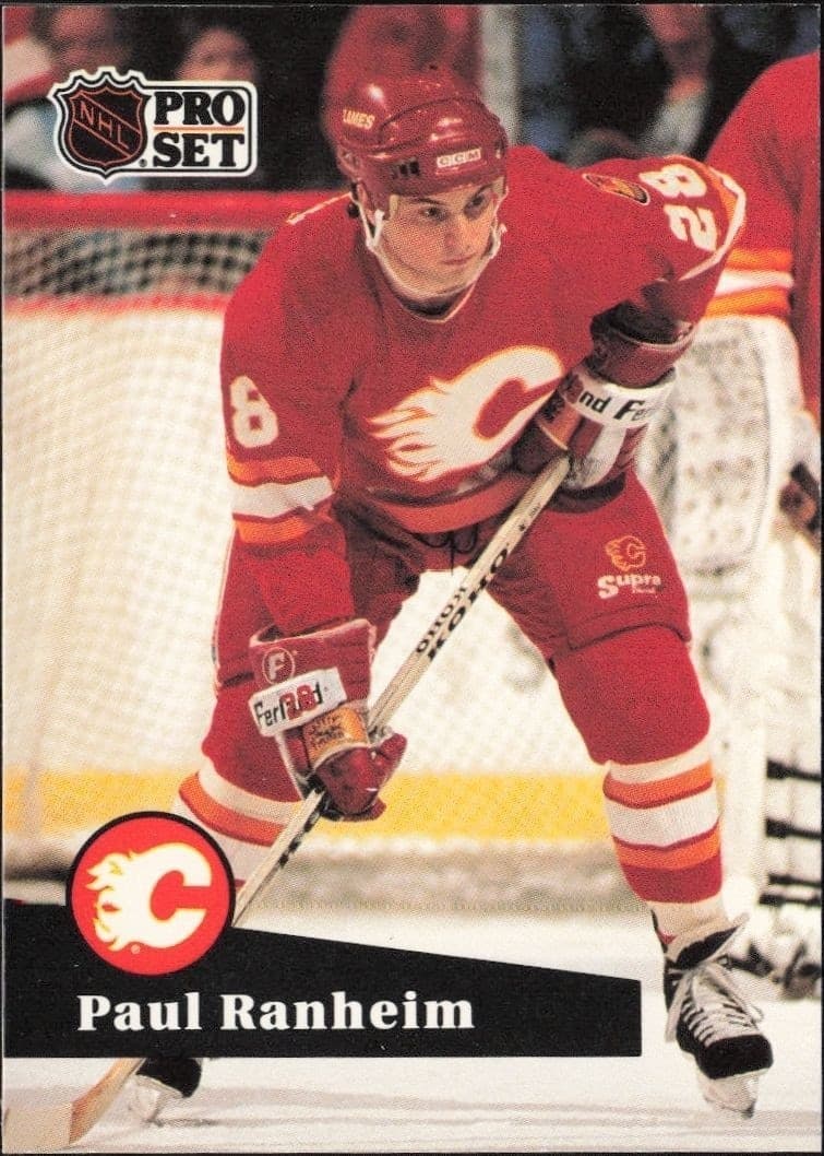 1991-92 Pro-Set Series 1 Paul Ranheim #31 trading card