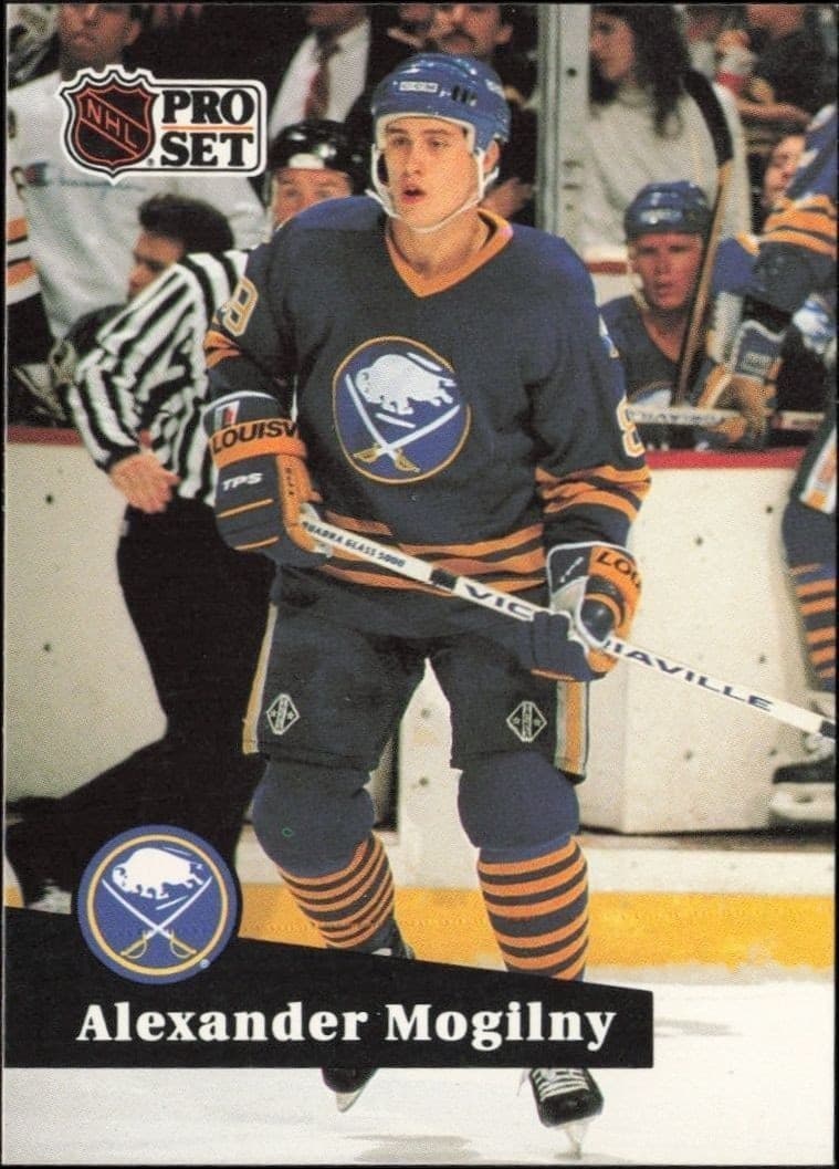 1991-92 Pro-Set Series 1 Alexander Mogilny #16 trading card