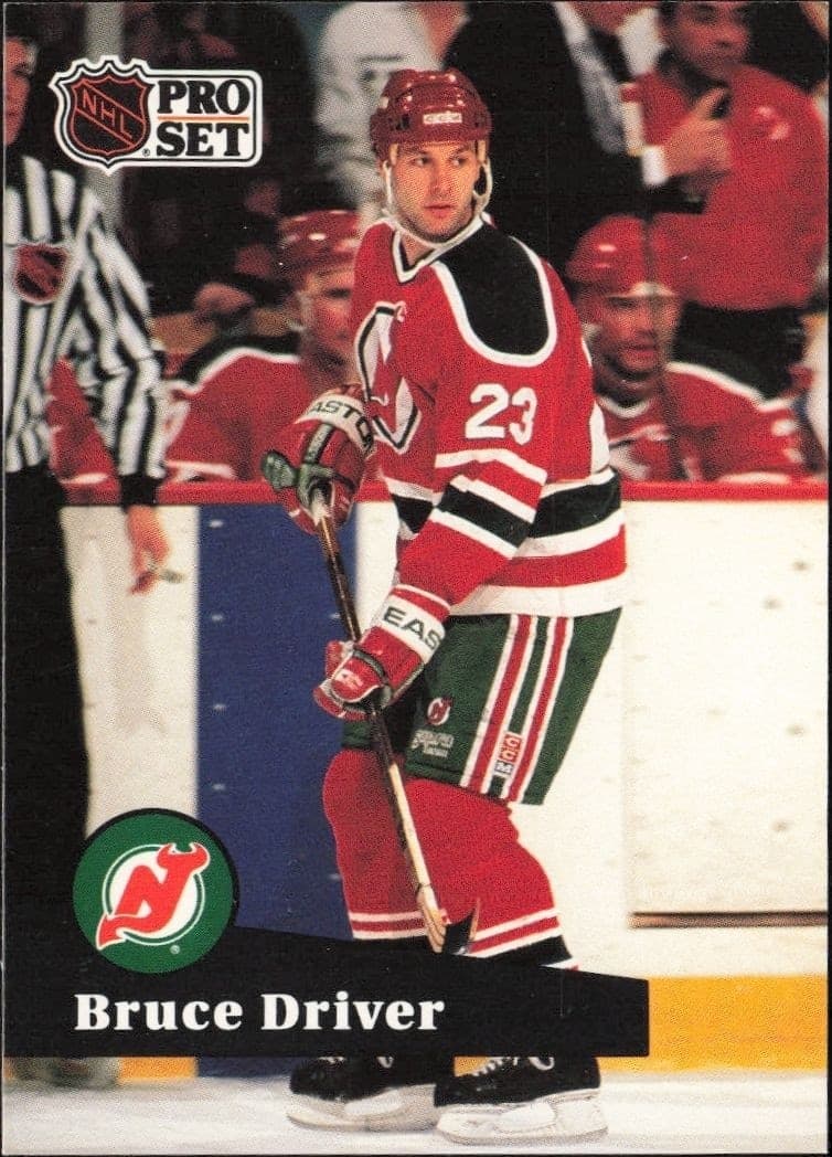 1991-92 Pro-Set Series 1 Bruce Driver #140 trading card