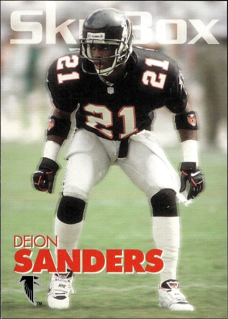 1993 Skybox Impact Deion Sanders #12 trading card
