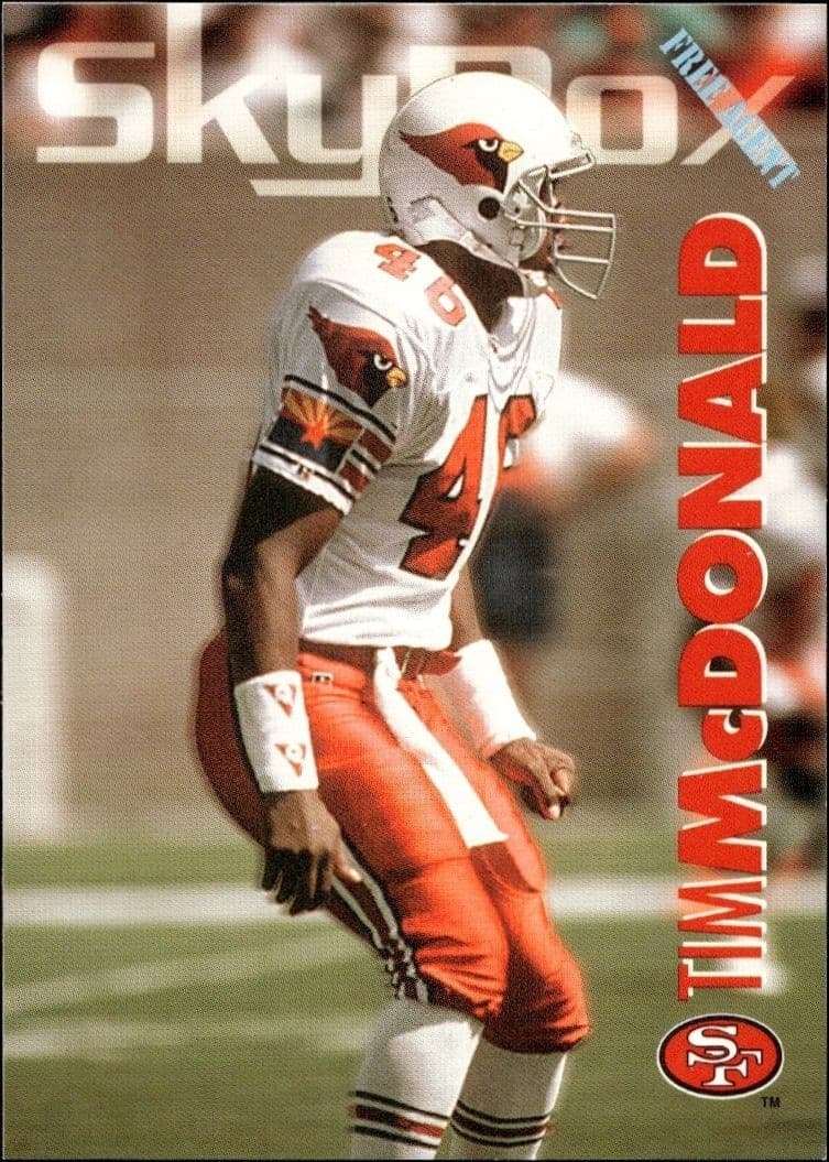 1993 Skybox Impact Tim McDonald #294 trading card
