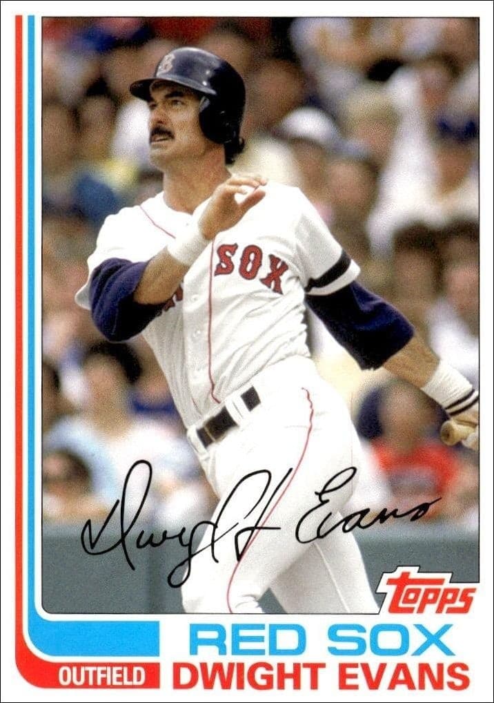 2013 Topps Archives Dwight Evans #209 trading card