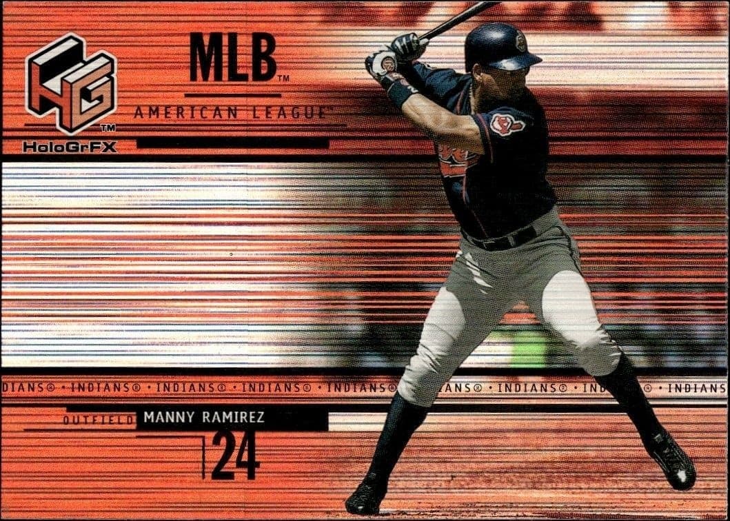 2000 Upper-Deck Hologrfx Manny Ramirez #40 trading card