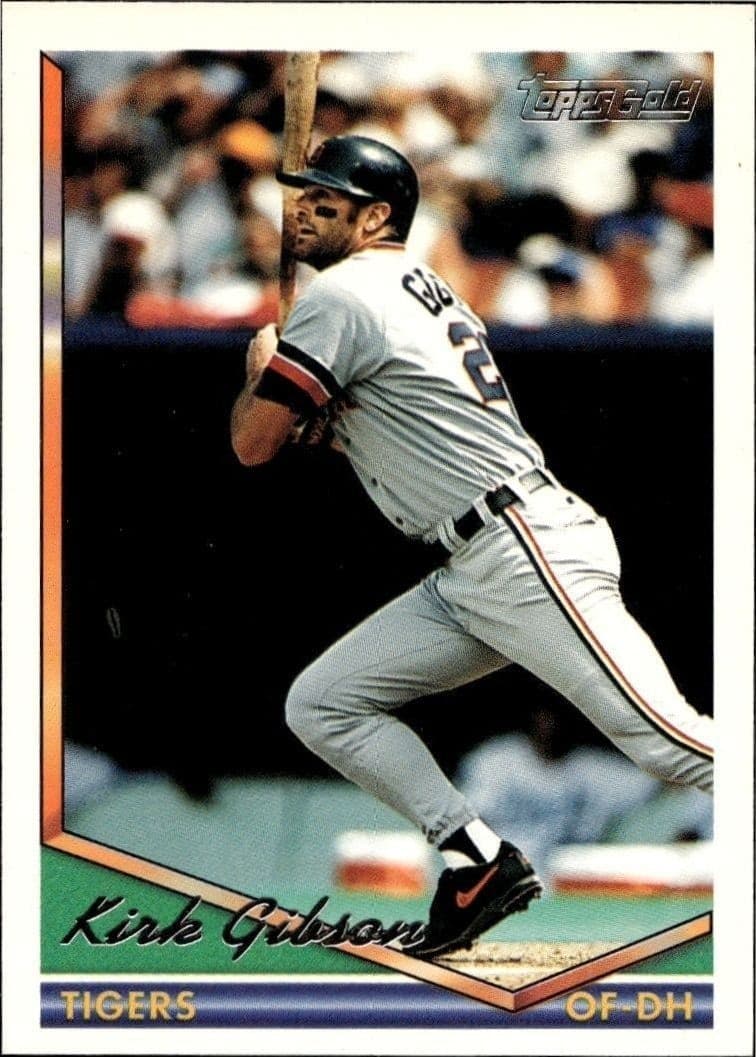 1994 Topps Kirk Gibson #228 trading card