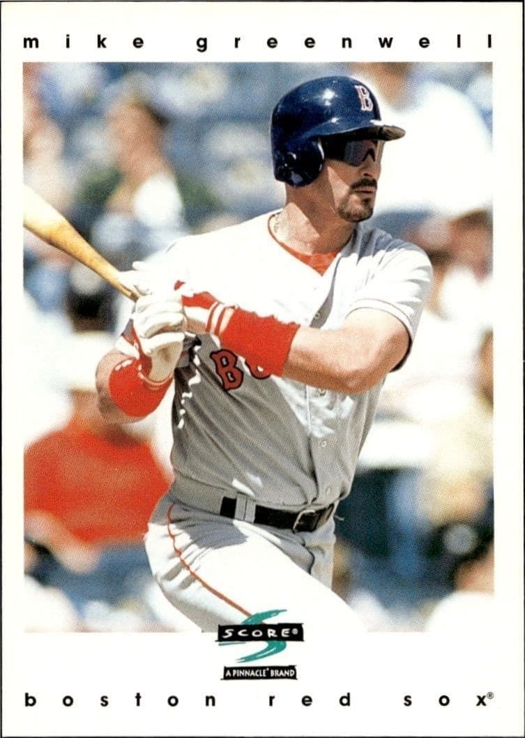 1996 Score Mike Greenwell #226 trading card