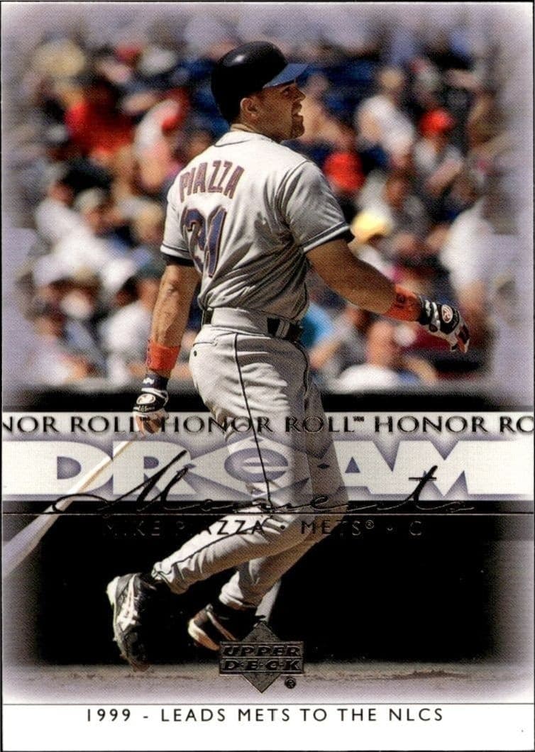 2002 Upper-Deck Honor Roll Mike Piazza #34 trading card