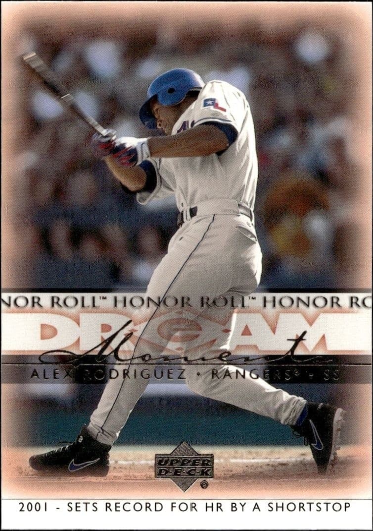 2002 Upper-Deck Honor Roll Alex Rodriguez #87 trading card