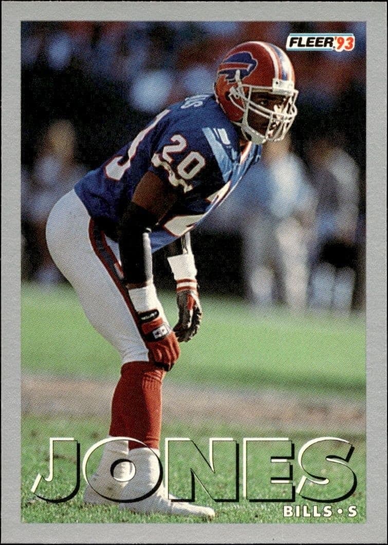 1993 Fleer Henry Jones #163 trading card