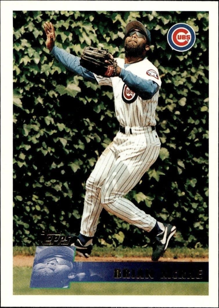 1996 Topps Brian McRae #184 trading card