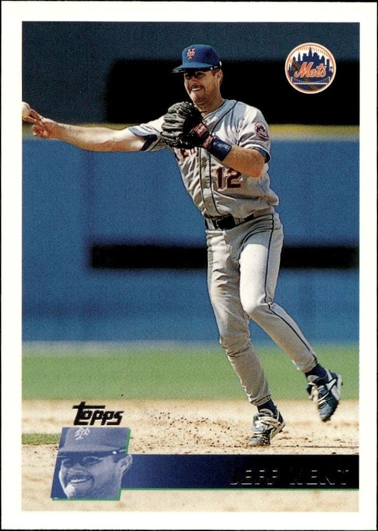 1996 Topps Jeff Kent #207 trading card