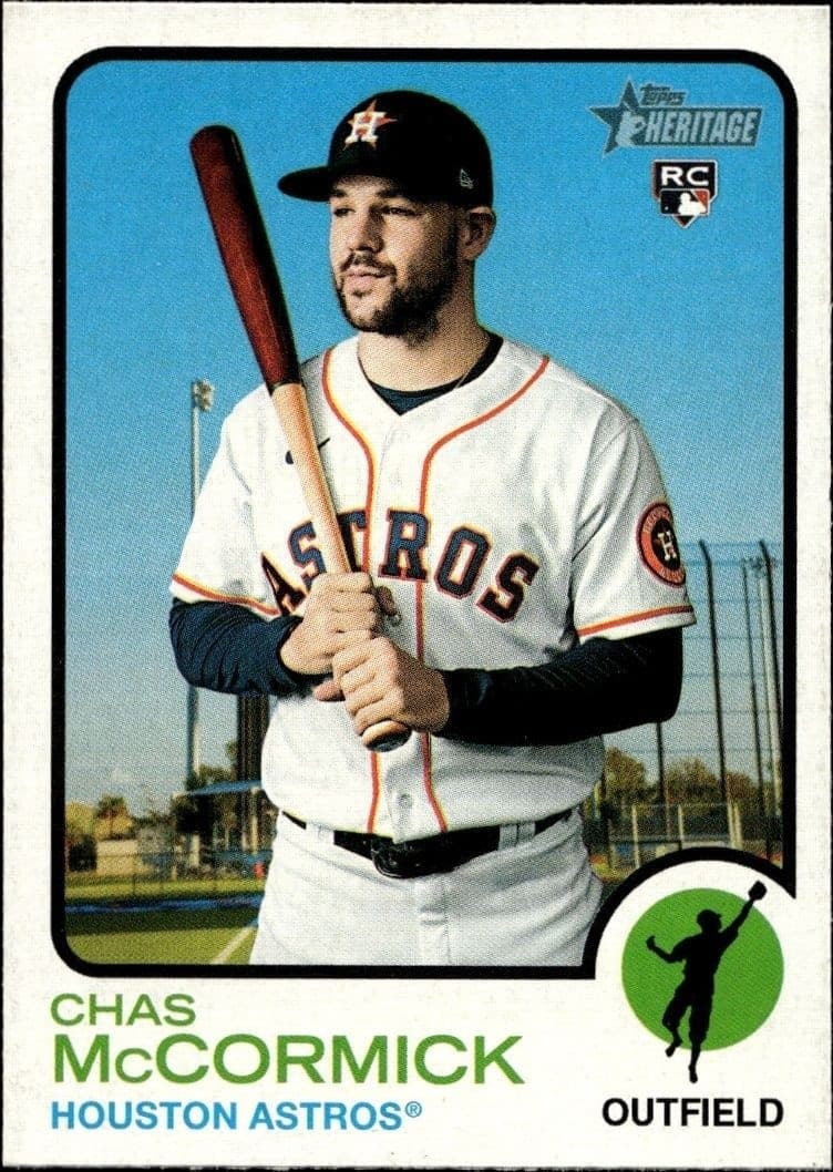 2022 Topps Heritage Chas McCormick #182 trading card