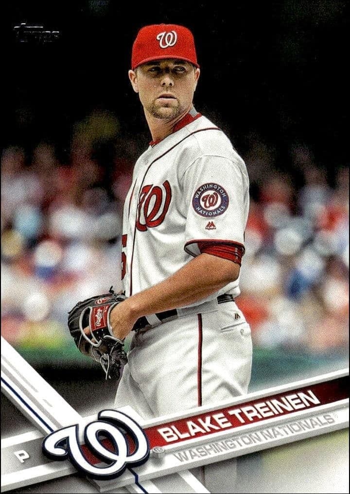 2017 Topps Series 2 Blake Treinen #398 trading card