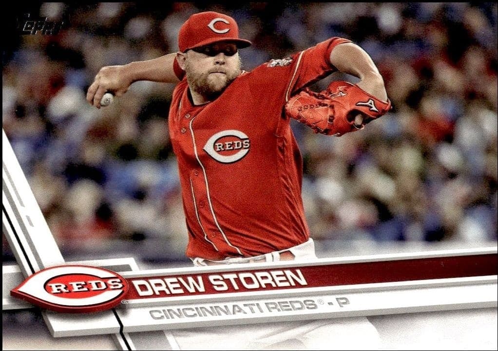 2017 Topps Series 2 Drew Storen #395 trading card