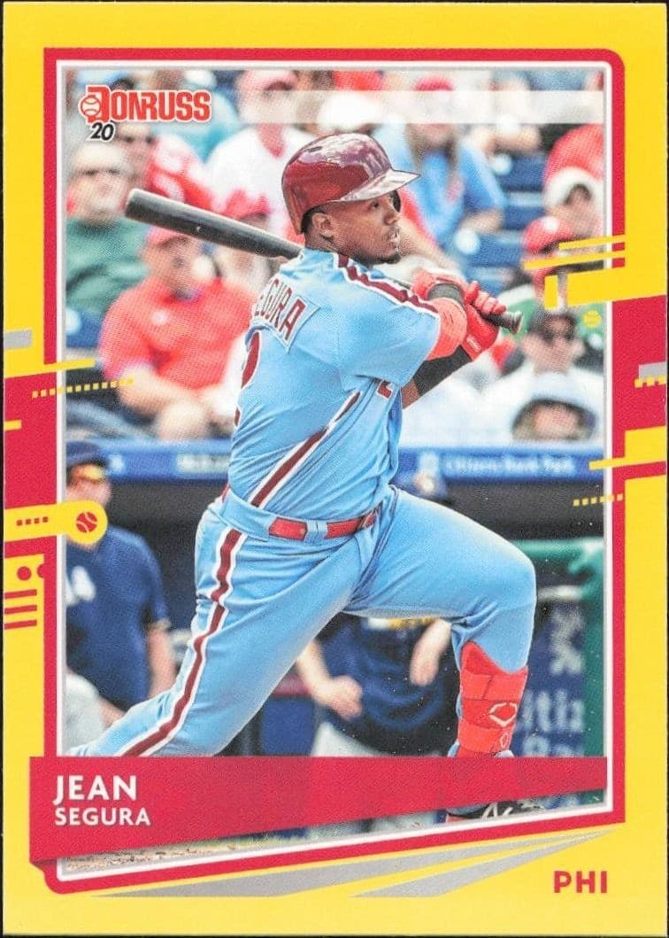2020 Panini Donruss Jean Segura #70 trading card