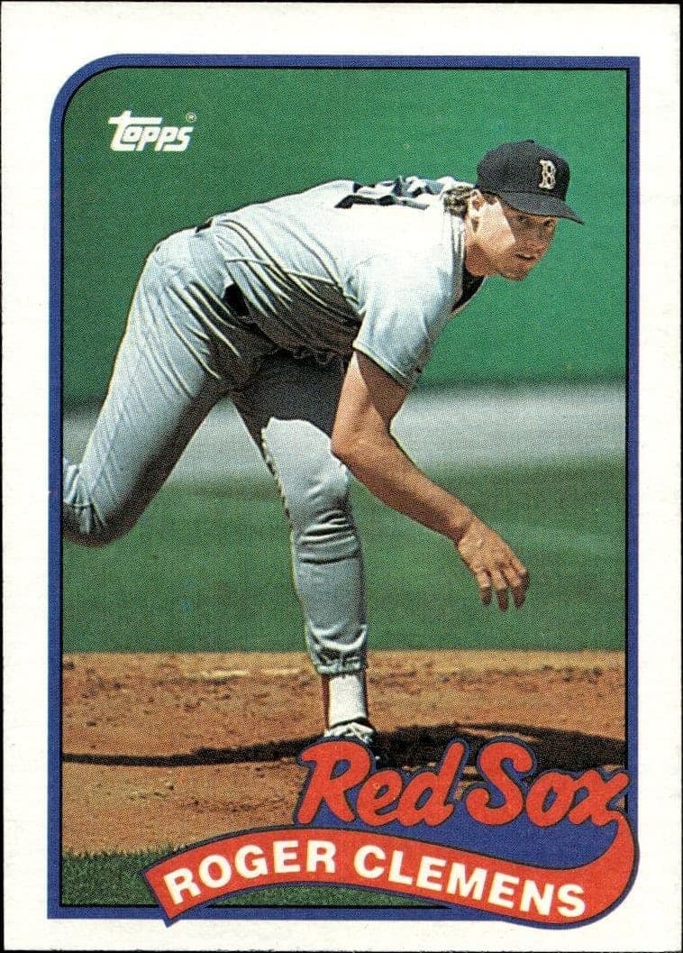 1989 Topps Roger Clemens #450 trading card
