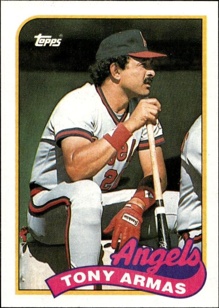 1989 Topps Tony Armas #332 trading card