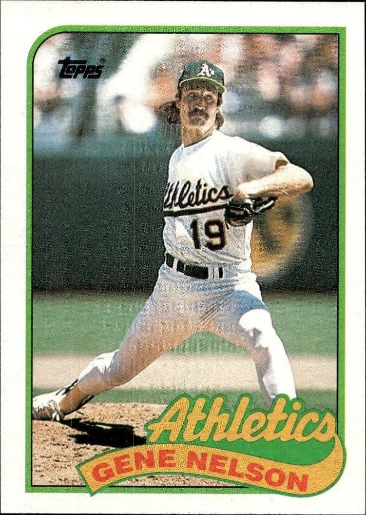 1989 Topps Gene Nelson #581 trading card