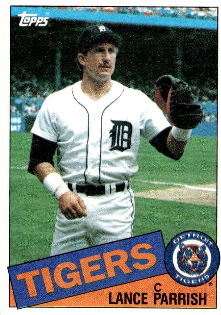 1985 Topps Lance Parrish #160 trading card