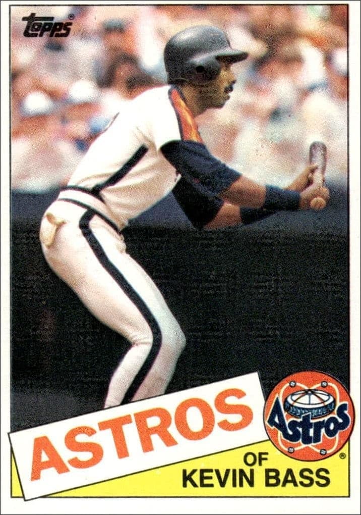 1985 Topps Kevin Bass #326 trading card