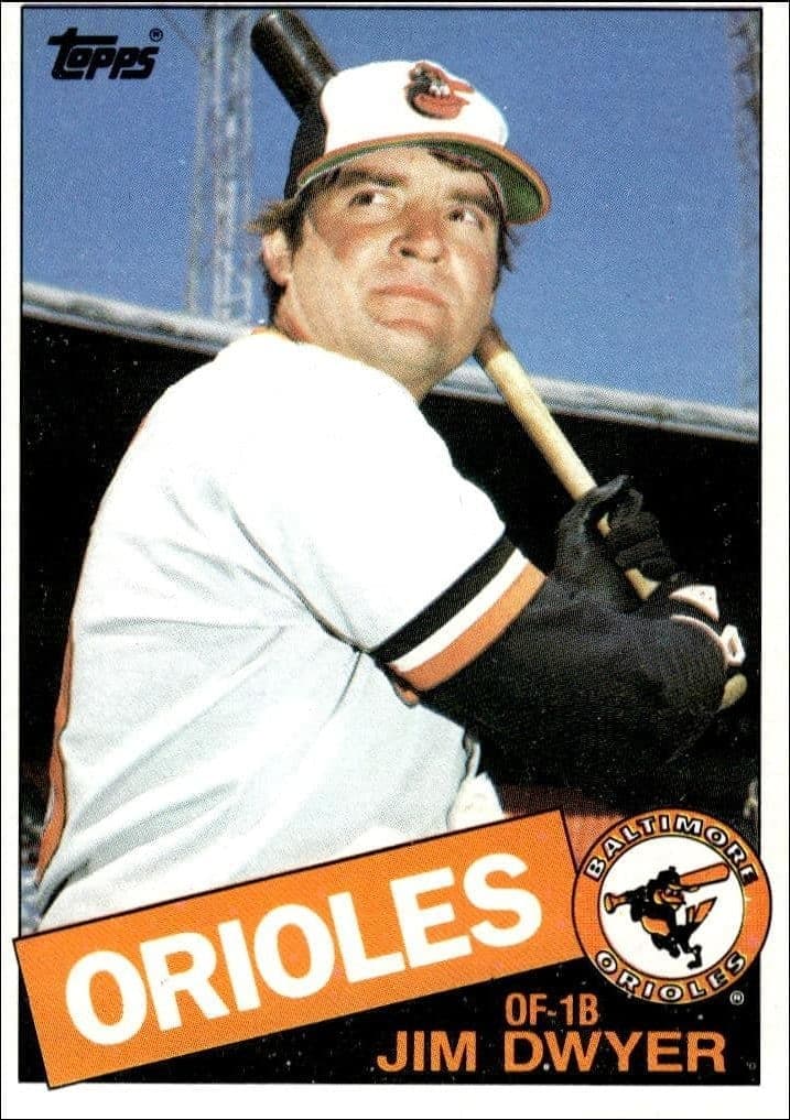 1985 Topps Jim Dwyer #56 trading card