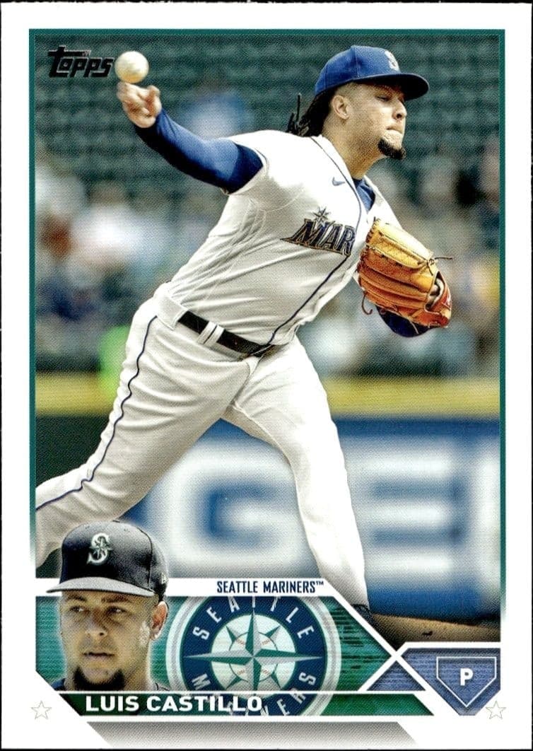 2023 Topps Series 2 Luis Castillo #468 trading card