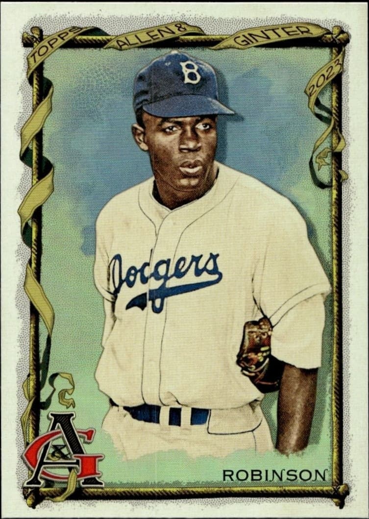 2023 Topps Allen & Ginter Jackie Robinson #64 trading card