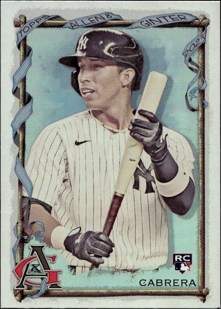 2023 Topps Allen & Ginter Oswaldo Cabrera #146 trading card