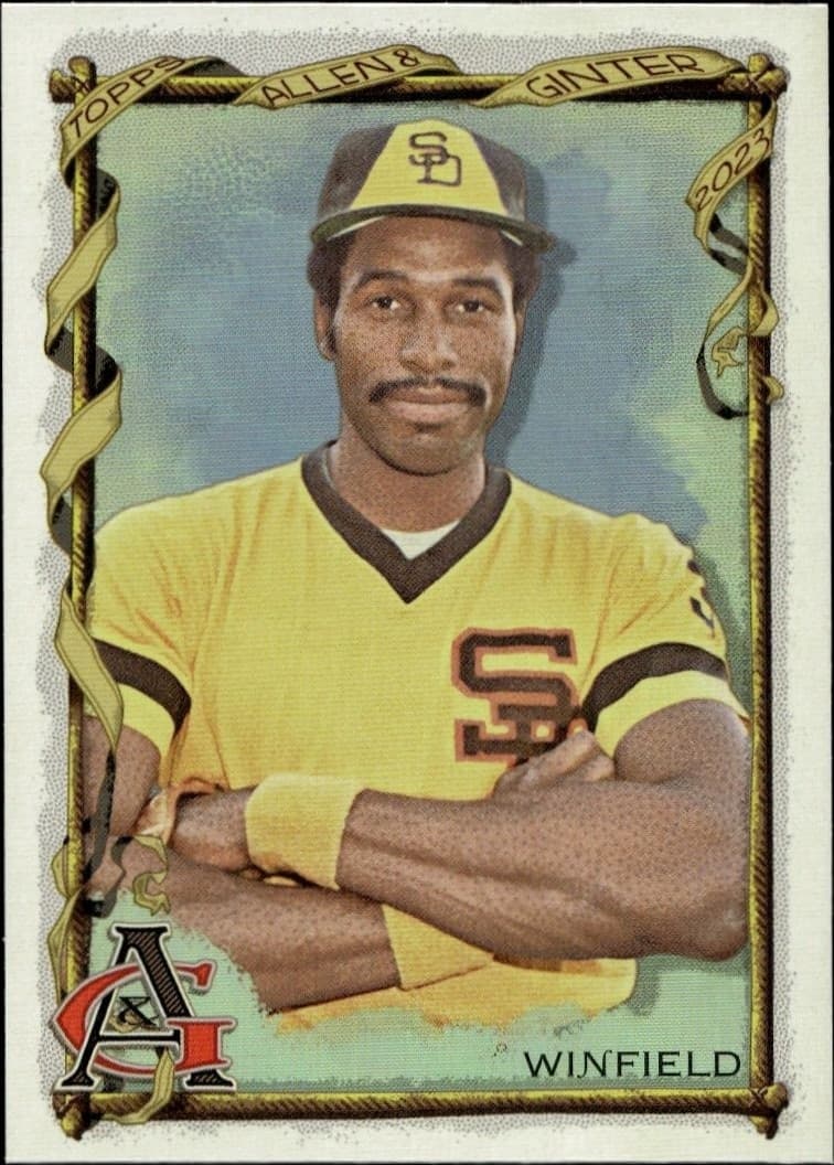 2023 Topps Allen & Ginter Dave Winfield #312 trading card