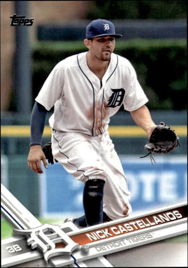 2017 Topps Series 2 Nick Castellanos #515 trading card