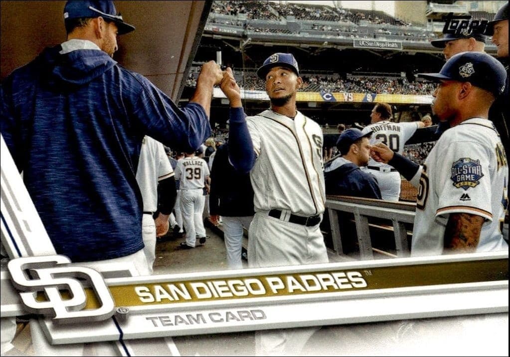 2017 Topps Series 1 San Diego Padres #192 trading card