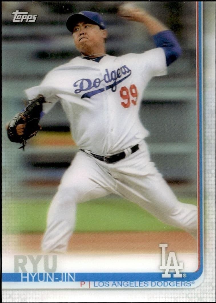 2019 Topps On Demand 3D Hyun-Jin Ryu #515 trading card